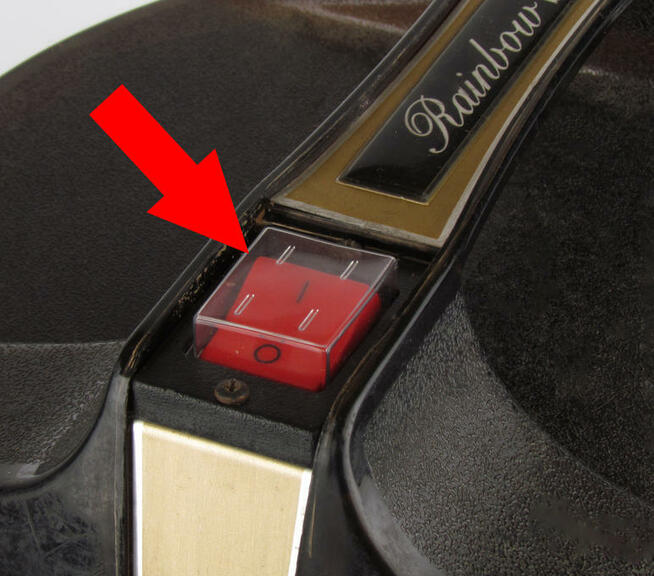 Pokrywa górna z uchwytem do odkurzacza Rainbow