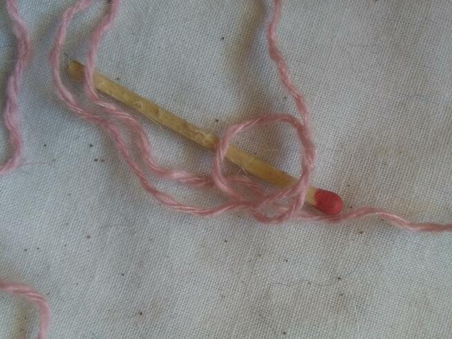 105 gr dymny róż wełna włóczka