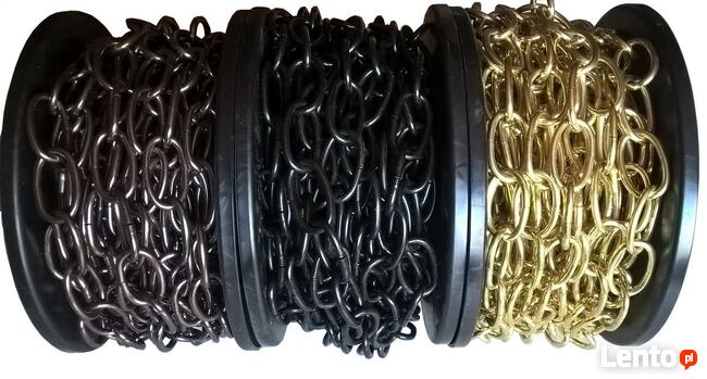 Łańcuch owalny dekoracyjny ozdobny