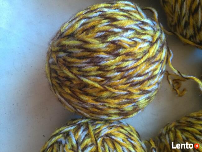 484 gr melanż wielokolorowy wełna włóczka
