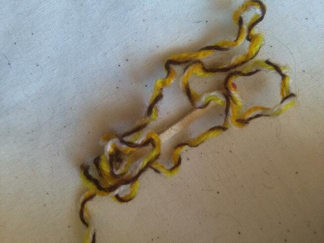 484 gr melanż wielokolorowy wełna włóczka