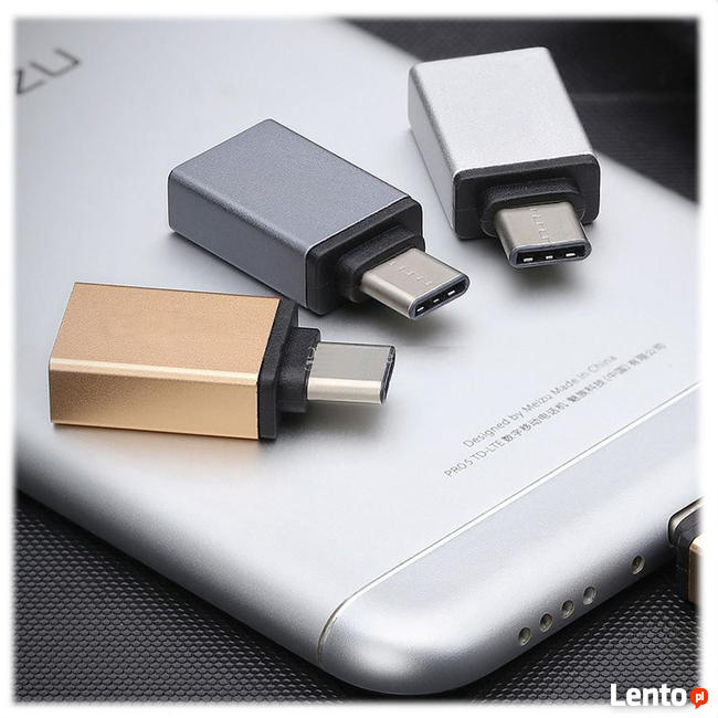 Adapter kabel przejściówka OTG USB-C typ C - USB 3.0 myszka