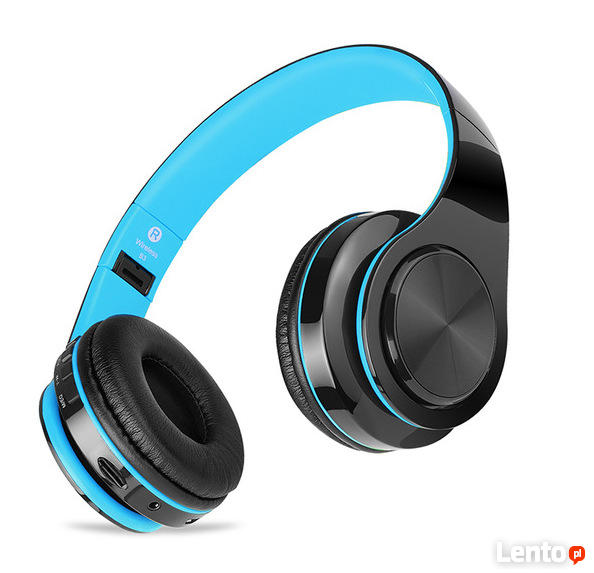 Markowe Słuchawki Bezprzewodowe Bluetooth/Jack (Nauszne)