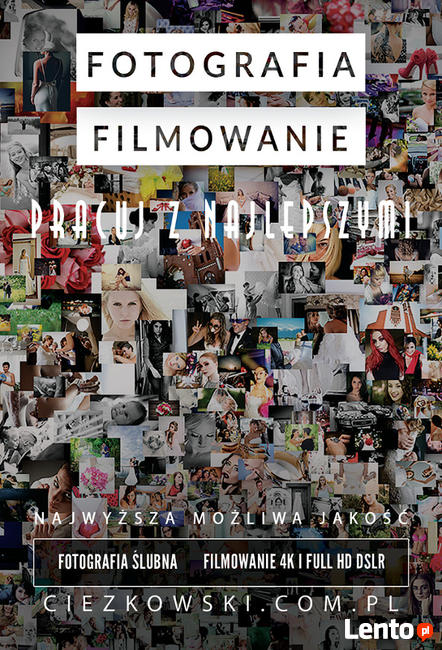 Kamerzysta Ślubny + Fotografia. Jeden Pakiet. FIRMA