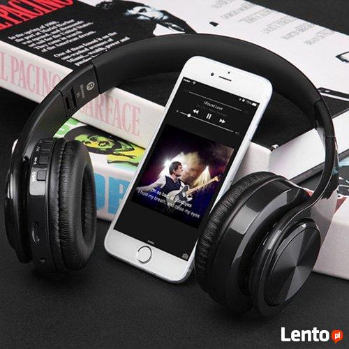 Markowe Słuchawki Bezprzewodowe Bluetooth/Jack (Nauszne)