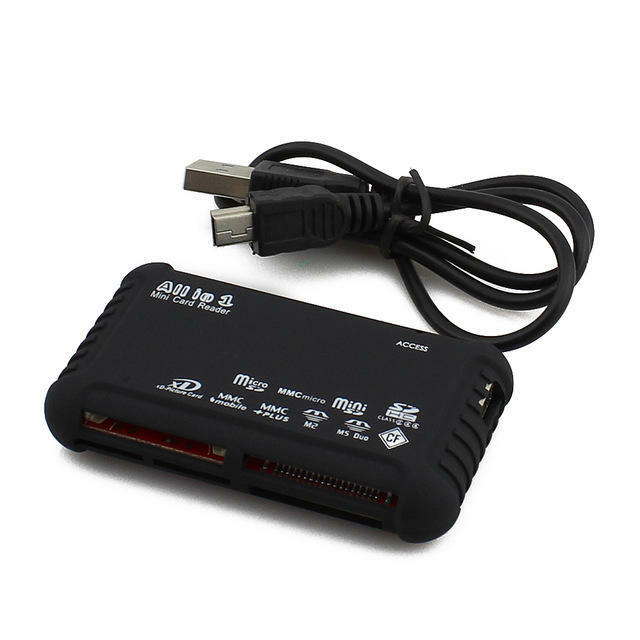Czytnik kart USB All in One MMC Micro SD Mini Sd SDHC CF MS