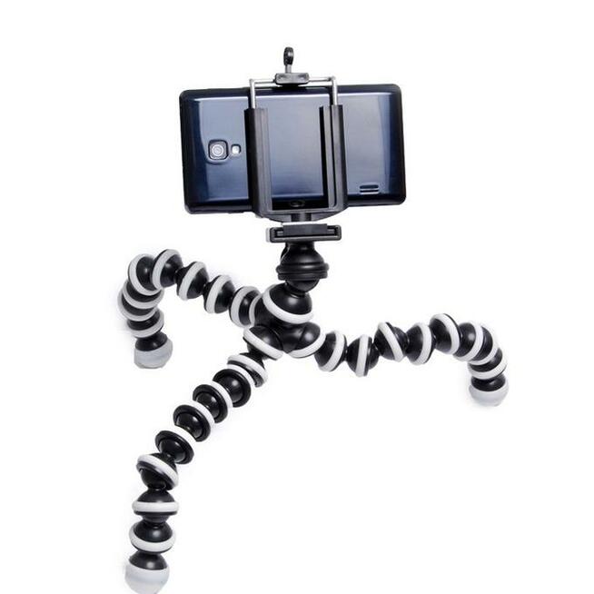 Stojak Statyw do telefonu aparatu z wyginanymi nóżkami