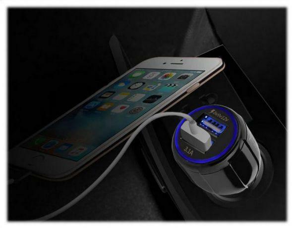 Ładowarka samochodowa 2x USB QUICK CHARGE QC 3.0 3A