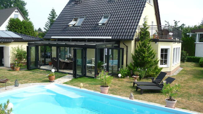 Ogród Zimowy, oranżeria, zabudowa tarasu, Polska i Europa