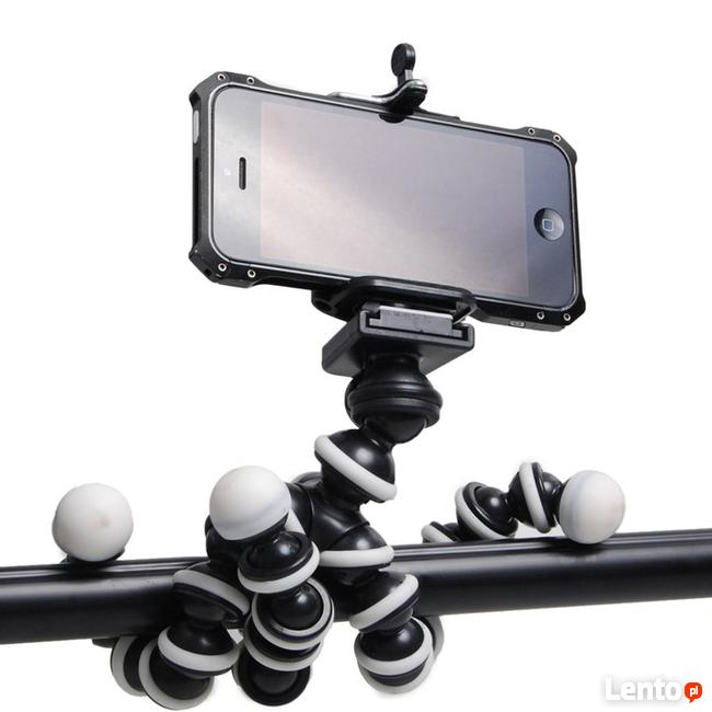 Stojak Statyw do telefonu aparatu z wyginanymi nóżkami