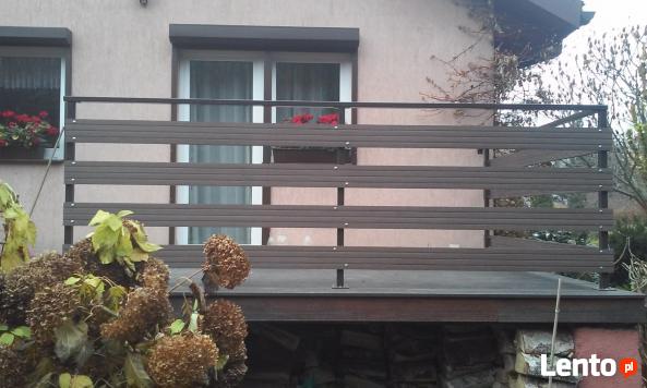 Balustrady balkonowe