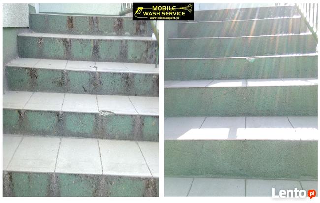 Usuwanie uporczywych zabrudzeń z powierzchni zewnętrznych