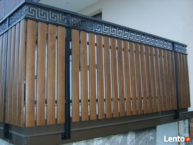 Balustrady balkonowe