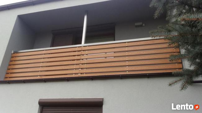 Balustrady balkonowe