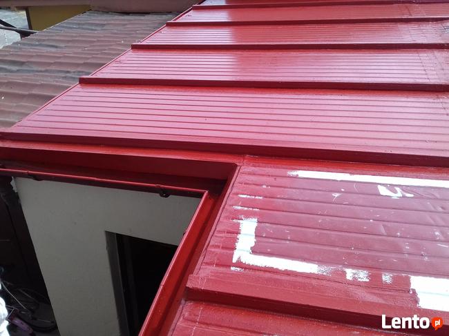 Uszczelnianie dachów pokrytych blachą POLIMOCZNIKIEM