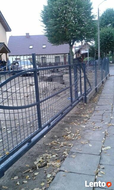 Panele ogrodzeniowe ozdobne, łukowe