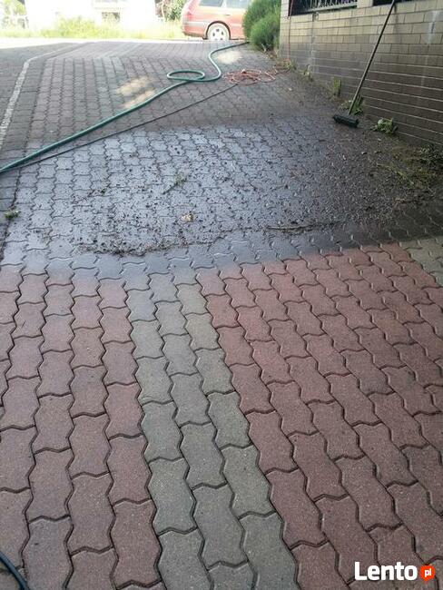 Mycie , czyszczenie kostki brukowej , posadzek i innych