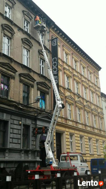 Wynajem, Podnośnik Koszowy, Zwyżka, 20m Iveco