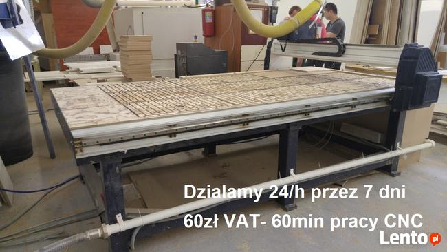 Usługi CNC Wrocław Cięcie Frezowanie CNC Grawerowanie 60zł