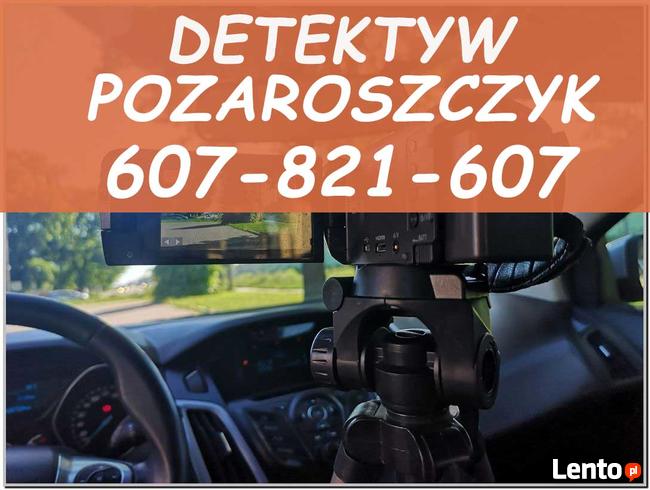 Detektyw Warszawa Zdrada | Pozaroszczyk