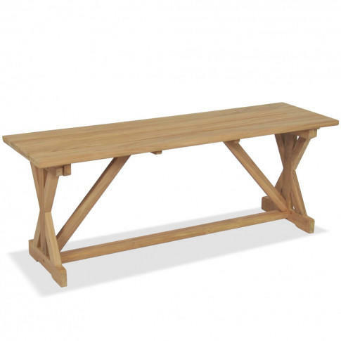 ŁAWKA OGRODOWA Z DREWNA TEKOWEGO AGIDA