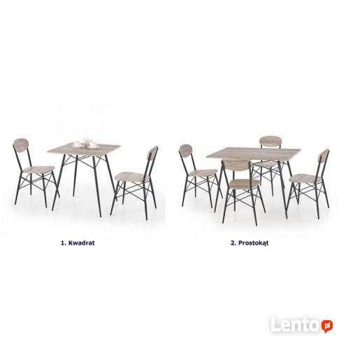 ZESTAW STOŁOWY COLIEN - KWADRAT