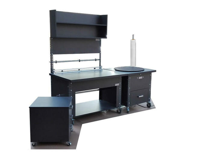 Stoisko do pakowania.Stół do pakowania.