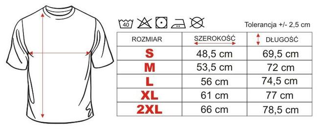 Koszulki z nadrukiem jednokolorowym 30 szt. białe