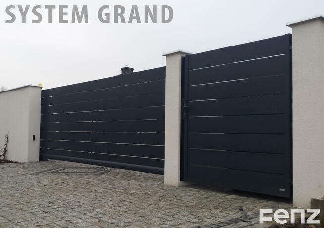 Aluminiowe ogrodzenia Fenz Grand, nie wymagają konserwacji