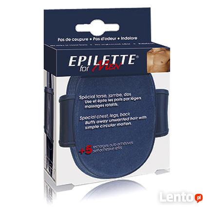 DEPILATOR EPILETTE MEN - BEZBOLESNE DEPILOWANIE
