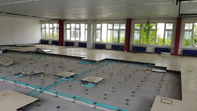 Hala Warsztatowa Siemens z wyposażeniem 32m x16m x 5m 512m2