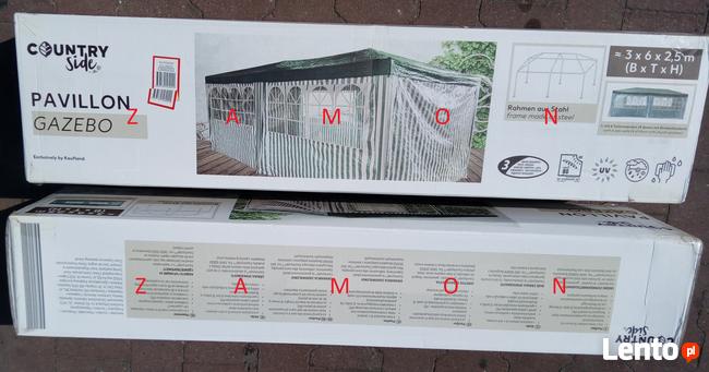 Pawilon namiot 3X6X2,5 m