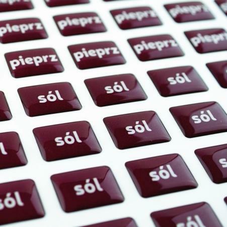 Naklejki wypukłe 3D dla Twojej firmy