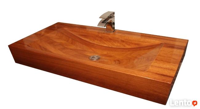 Drewniana umywalka Madera Inspiro Kinia Design *wyposażenie