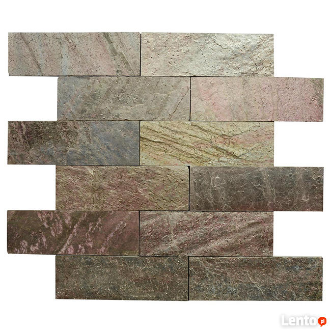 Płytki z Łupka Copper 30x10 Łupek kamienny Promocja