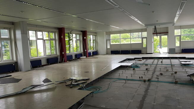 Hala Warsztatowa Siemens z wyposażeniem 32m x16m x 5m 512m2