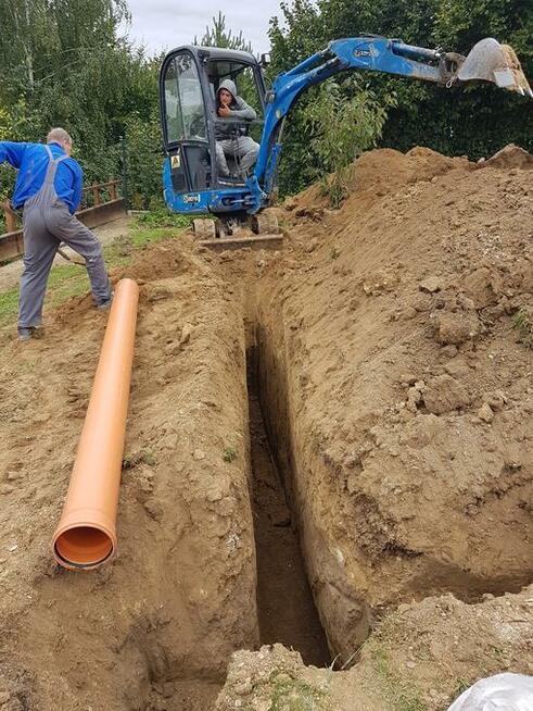 Usługi minikoparką, Wiertnica, Młot wyburzeniowy - Kraków