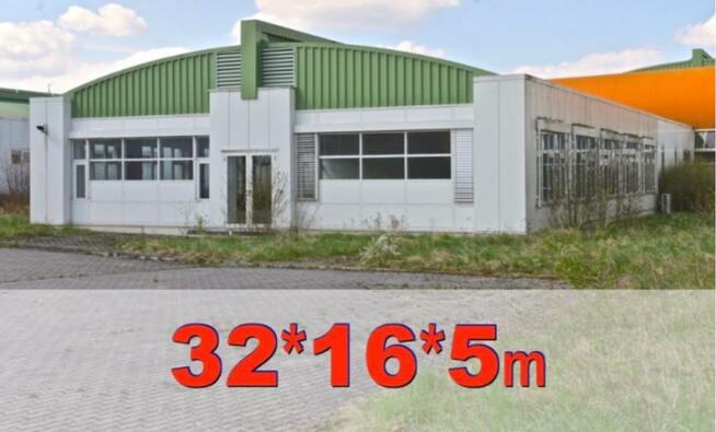 Hala Warsztatowa Siemens z wyposażeniem 32m x16m x 5m 512m2