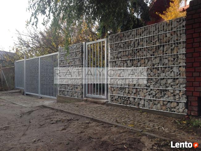 Przęsła z profili, nowoczesna palisada H=1,50m