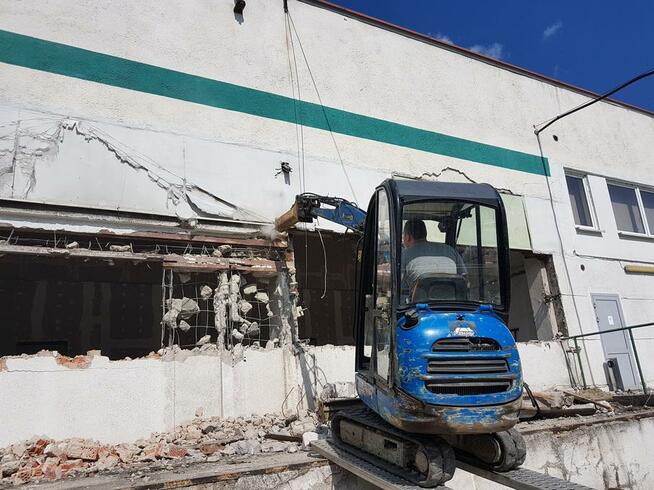 Usługi minikoparką, Wiertnica, Młot wyburzeniowy - Kraków