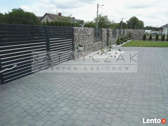Palisada, Przęsła z profili 80x20
