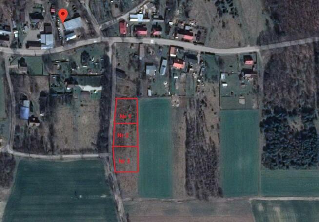 DZIAŁKI BUDOWLANE w Bięcinie - Gmina Damnica