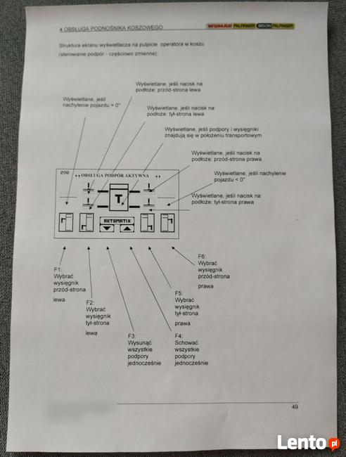 Wumag WT270 WT300 WT230 Palfinger instrukcja PL POLSKA