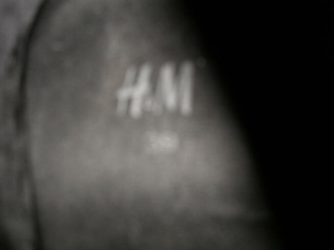 pikowane baleriny 39 24,5cm. H&M