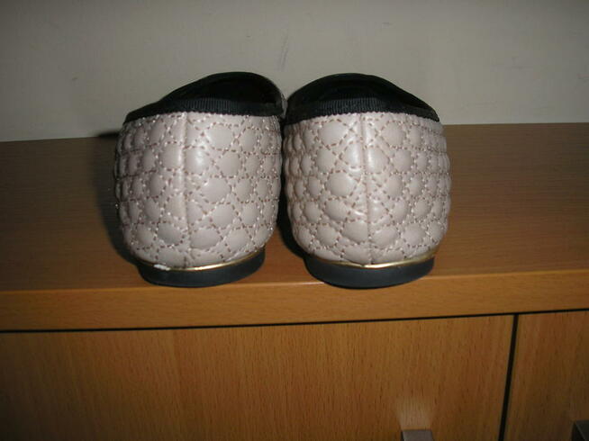 pikowane baleriny 39 24,5cm. H&M