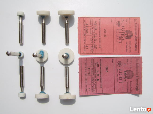 ŚCIERNICA 25x6 + 10x6 + 20x6 TRZPIENIOWA WALCOWA TRZPIEŃ 6