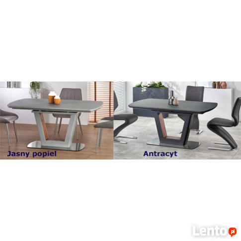 ROZKŁADANY STÓŁ TANUM - JASNY POPIEL