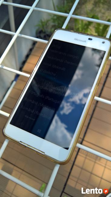 NOKIA LUMIA 650 dual sim biała Microsoft stan bdb + etui + s