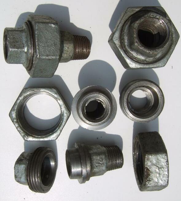 ŚRUBUNEK OCYNKOWANY 3/4 Cala 20 OCYNK GW/GZ W-Z STOŻEK OCYNK