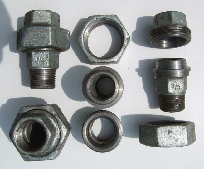 ŚRUBUNEK OCYNKOWANY 3/4 Cala 20 OCYNK GW/GZ W-Z STOŻEK OCYNK